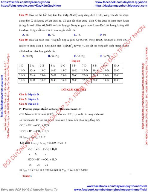 Tuyển tập 10 đề thi thử THPT Quốc gia 2018 môn Hóa học Các trường THPT Cả nước Có lời giải chi tiết [DC17112017]