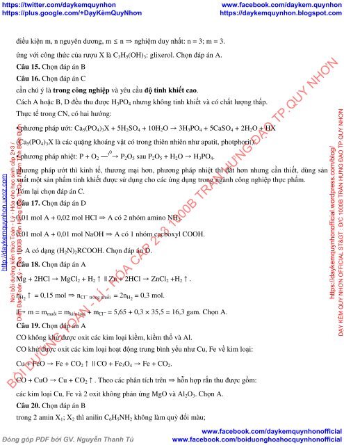 Tuyển tập 10 đề thi thử THPT Quốc gia 2018 môn Hóa học Các trường THPT Cả nước Có lời giải chi tiết [DC17112017]