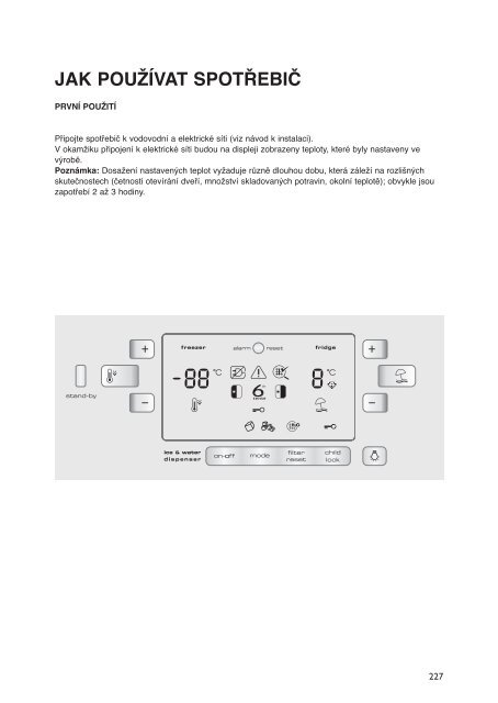 KitchenAid 20RW-D3 A+ SF - 20RW-D3 A+ SF CS (858641211000) Istruzioni per l'Uso