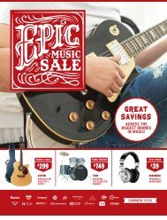 Epic Music Sale at Sieff's Music