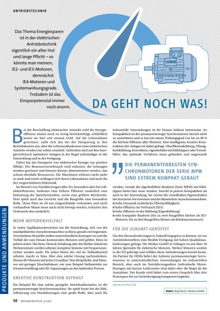 DER KONSTRUKTEUR 11/2017