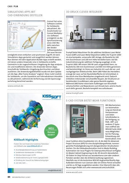 DER KONSTRUKTEUR 11/2017