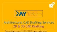 Architectural CAD Drafting Services,2D & 3D CAD Drafting