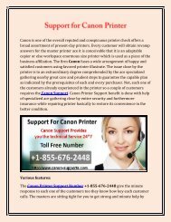 Canon Printer Phone Number +1-855-676-2448