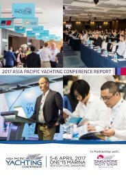 Asia Pacific Yachting Conference Post Show Report