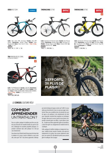 Catalogue Culture Vélo 2018