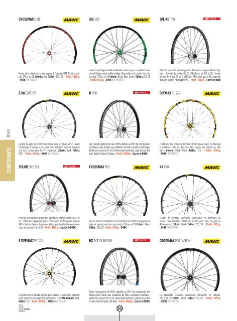 Catalogue Culture Vélo 2018