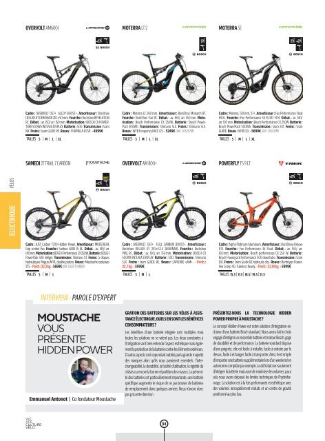 Catalogue Culture Vélo 2018