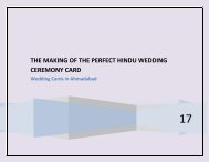 The Making of the perfect Hindu wedding ceremony Card