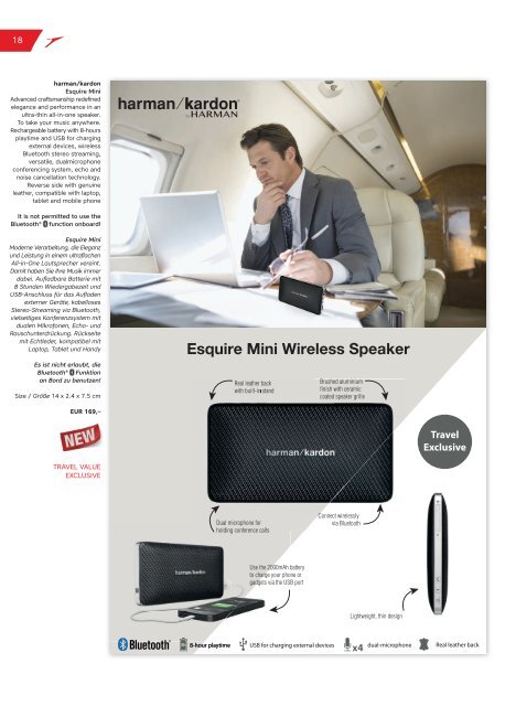 Austrian Airlines Onboard Sales Magazine, November 2017 - April 2018