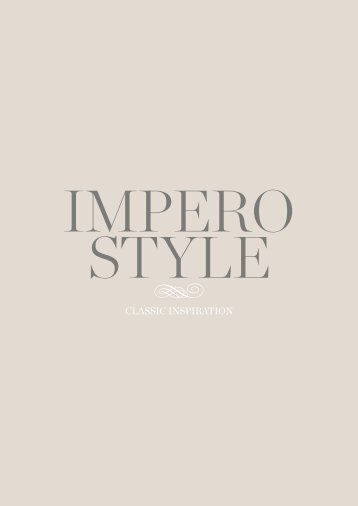 Badkeramik "IMPERO STYLE"