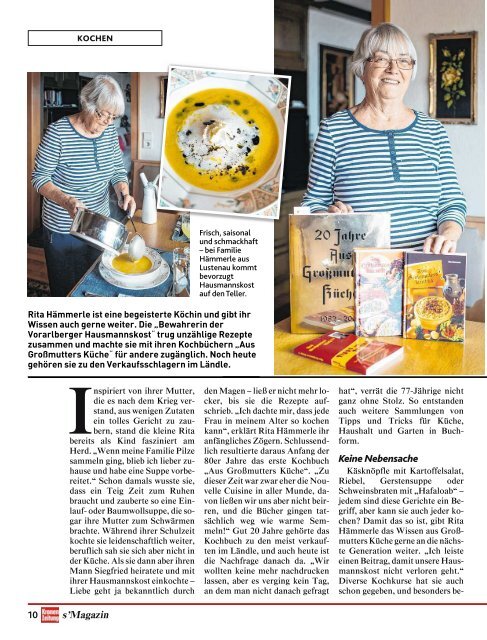 s'Magazin usm Ländle, 19. November 2017