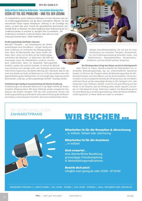 Töfte Regionsmagazin 02/2017 - Zweirad-Spezial