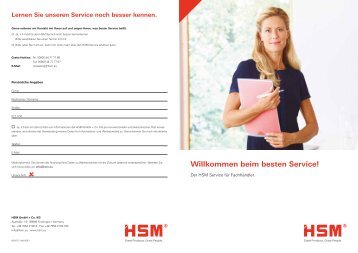 HSM Support Übersicht DE