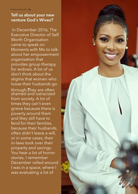 The BusinessDay CEO Magazine October Edition 