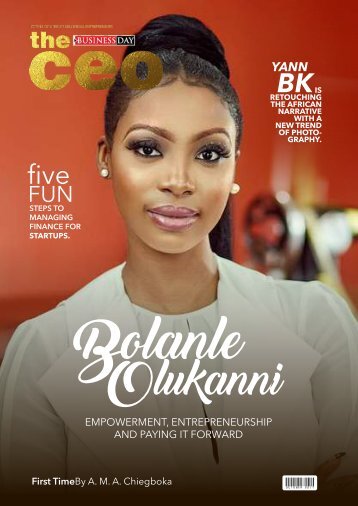 The BusinessDay CEO Magazine October Edition 