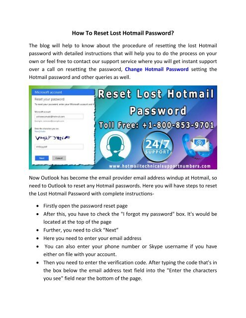 How-To-Reset-Lost-Hotmail-Password