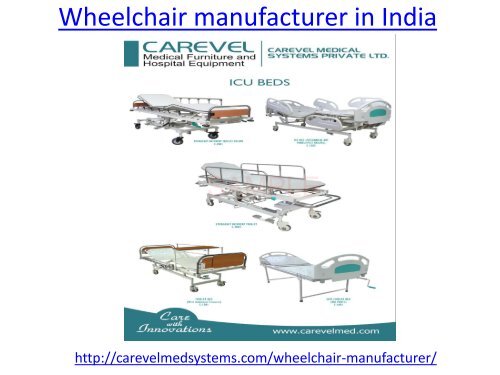 How to get the best wheelchair manufacturer in India