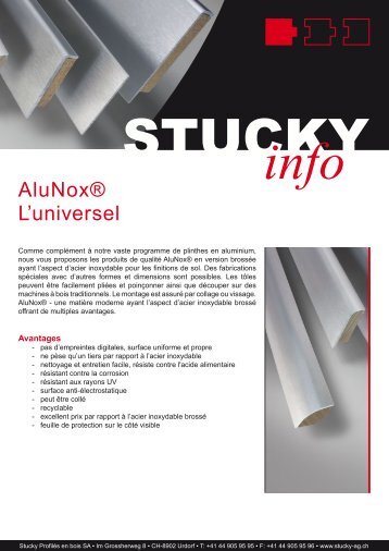 AluNox - Infoblatt fuer Stucky Produkte_F