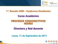 WEB CONFERENCE Estudiantes Fase 1 2017-2