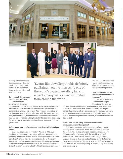 BizBahrain Magazine Nov-Dec 2017