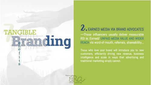 Branding - unleashing the true value