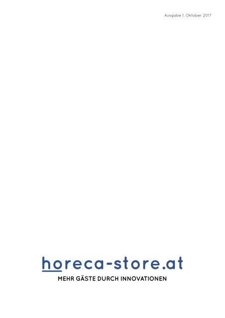 horeca-store booklet