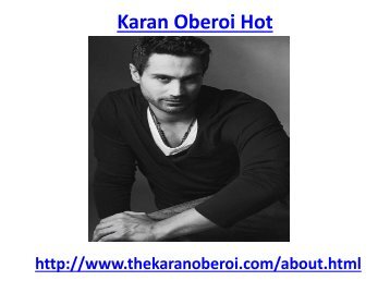 Hot Karan oberoi is the best model in India