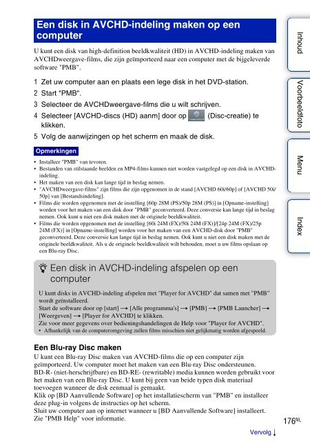 Sony NEX-5ND - NEX-5ND Consignes d&rsquo;utilisation N&eacute;erlandais