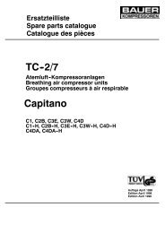 TC--2/7 Capitano - Bauer Kompressoren