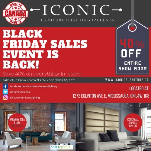 Black Friday Flyer 2018 Black Friday Flyer 2018, Furniture Black Friday Canada