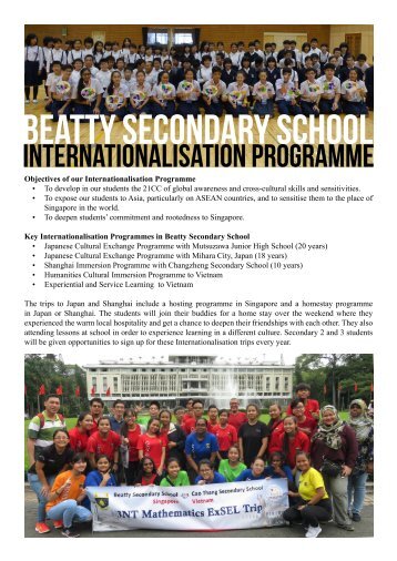 Internationalisation Programme