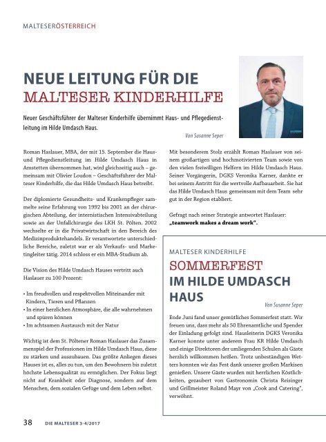 Die Malteser-Zeitung 3-4/2017