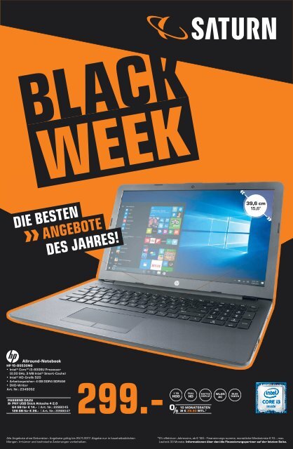 BLACK WEEK BEI SATURN IN ST. AUGUSTIN