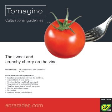 Cultivation guidelines Tomagino 2017