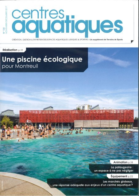 Une Piscine écologique Pour Montreuil