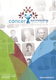 Cancer Survivorship Delegate Programme 2017