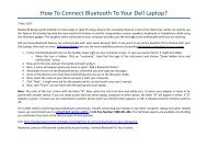 How To Connect Bluetooth To Your Dell Laptop