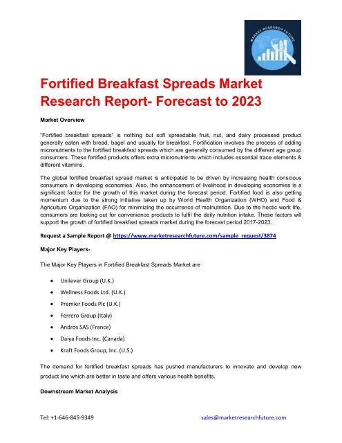 Fortified Breakfast Spreads Market_pdf