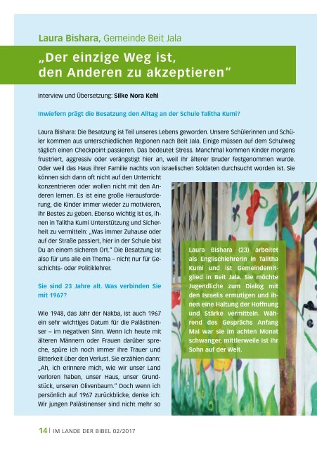  Im Lande der Bibel 2/2017