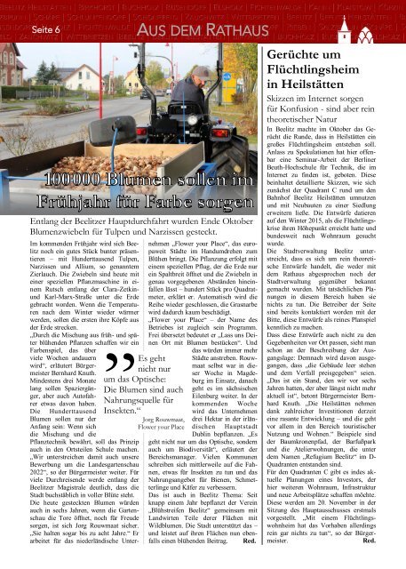 Beelitzer Nachrichten - November 2017