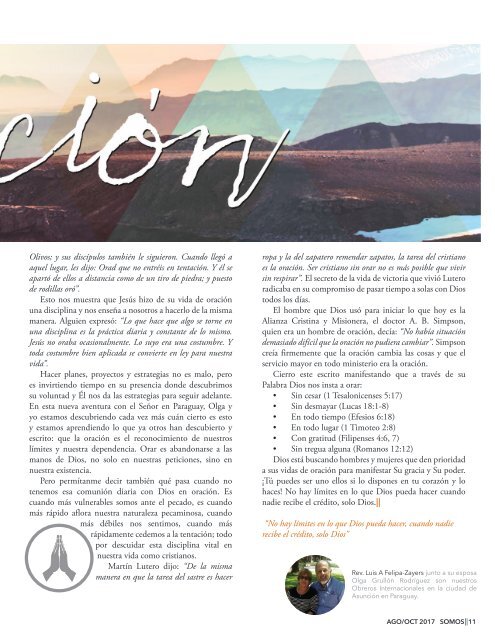 COMPRUEBA - Revista SOMOS Vol. 1 No. 2