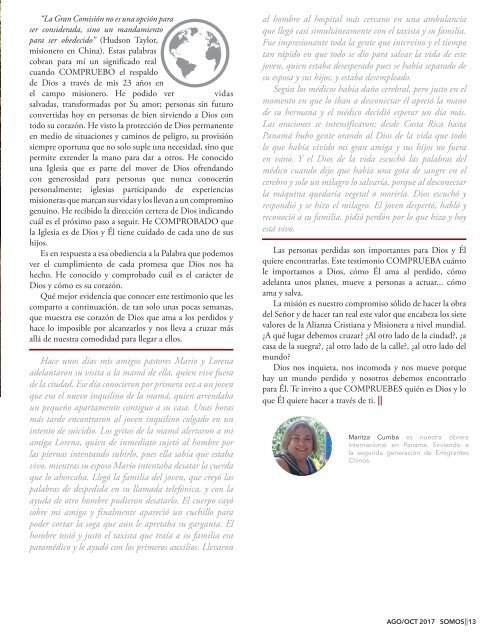 COMPRUEBA - Revista SOMOS Vol. 1 No. 2