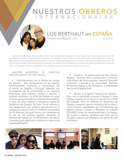 COMPRUEBA - Revista SOMOS Vol. 1 No. 2