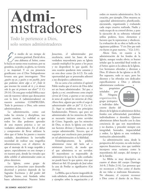 COMPRUEBA - Revista SOMOS Vol. 1 No. 2