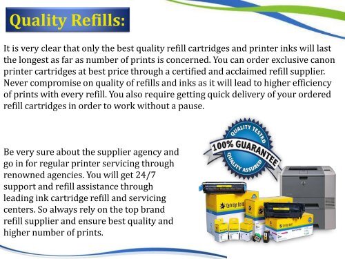 Inkjet Printer Ink Cartridges