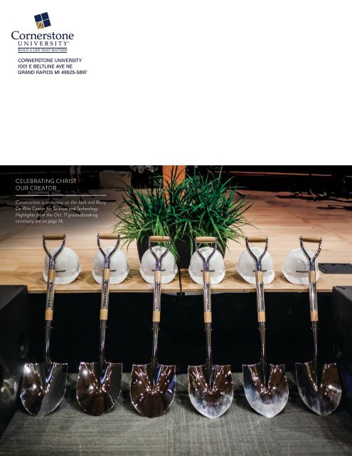 2017 Cornerstone University Magazine & Annual Report
