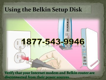 Belkin Router Support Number 1877-543-9946