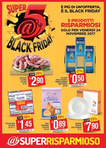 SuperRisparmioso Black Friday