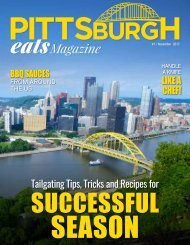 Pittsburgh Eats Magazine First Edition